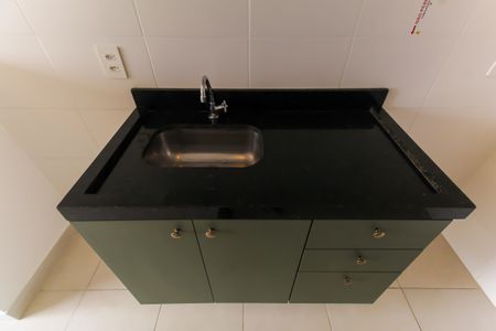 Sala/Cozinha de apartamento à venda com 1 quarto, 27m² em Belenzinho, São Paulo