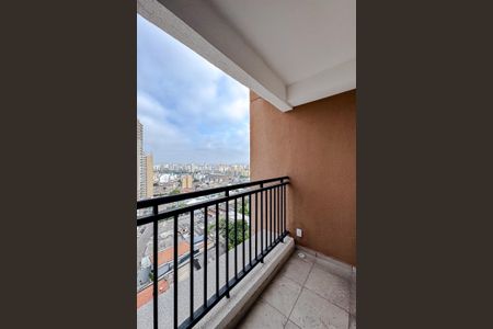Varanda da Sala de apartamento à venda com 2 quartos, 42m² em Mooca, São Paulo