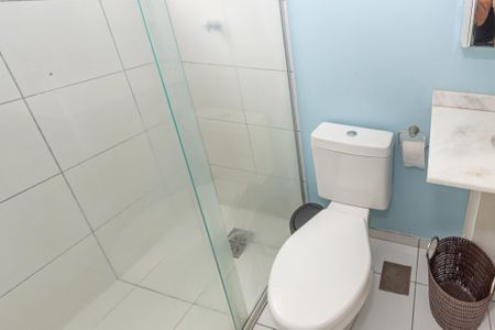 Banheiro da Suíte  de apartamento para alugar com 3 quartos, 70m² em Parque Euclides Miranda, Sumaré