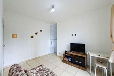 Sala de apartamento para alugar com 1 quarto, 41m² em Cidade Ocian, Praia Grande