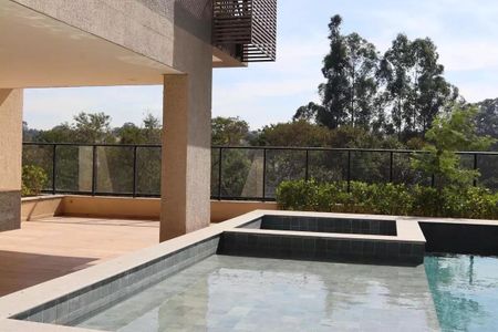 Área comum - Piscina de apartamento para alugar com 1 quarto, 46m² em Empresarial 18 do Forte, Barueri
