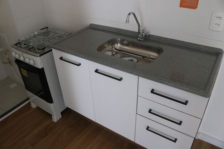 Apartamento para alugar com 37m², 2 quartos e sem vagaCozinha e Área de Serviço