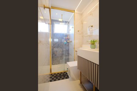 Apartamento à venda com 78m², 2 quartos e 2 vagasBanheiro da Suíte