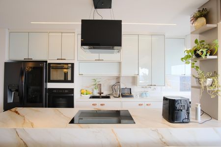 Apartamento à venda com 78m², 2 quartos e 2 vagasCozinha e Área de Serviço