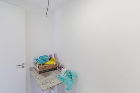 Studio para alugar com 25m², 1 quarto e sem vaga Studio para alugar com 25m², 1 quarto e sem vagaBanheiro da Suíte