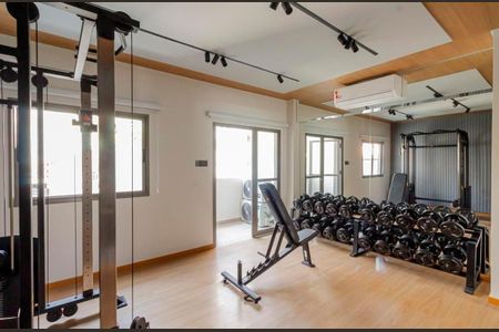 Apartamento para alugar com 25m², 1 quarto e sem vaga Apartamento para alugar com 25m², 1 quarto e sem vagaÁrea comum - Academia