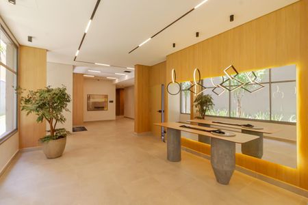 Studio para alugar com 25m², 1 quarto e sem vaga Studio para alugar com 25m², 1 quarto e sem vagaÁrea comum - Hall Social