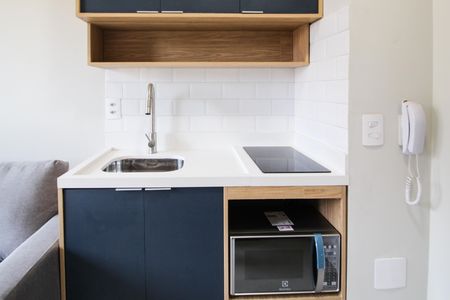 Apartamento para alugar com 25m², 1 quarto e sem vaga Apartamento para alugar com 25m², 1 quarto e sem vagaSala/cozinha