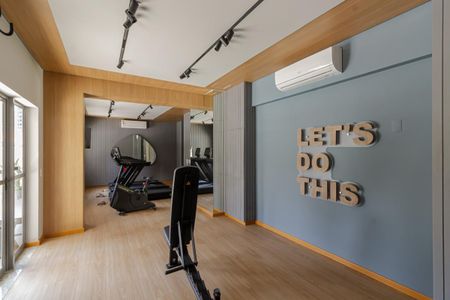 Studio para alugar com 25m², 1 quarto e sem vaga Studio para alugar com 25m², 1 quarto e sem vagaÁrea comum - Academia