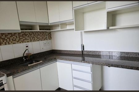 Cozinha de apartamento à venda com 2 quartos, 59m² em Parque das Camelias, Campinas