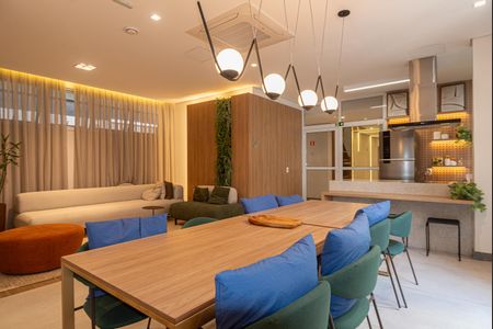 Studio à venda com 29m², 1 quarto e sem vagaÁrea comum - Salão de Festas