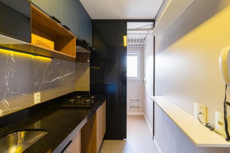 Apartamento à venda com 53m², 2 quartos e 1 vagaCozinha e área de serviço