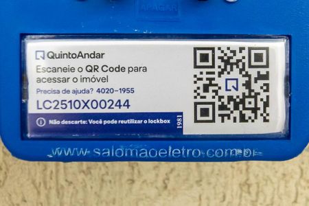 Apartamento para alugar com 49m², 2 quartos e 1 vagaÁrea comum - QR Code da Lockbox