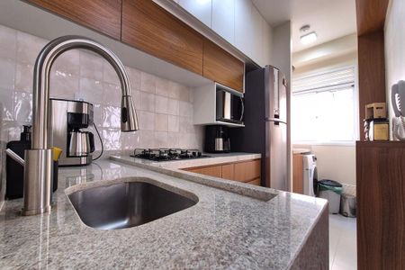 Apartamento à venda com 49m², 2 quartos e 1 vagaCozinha 