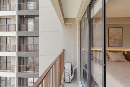 Studio para alugar com 27m², 1 quarto e sem vagaSacada