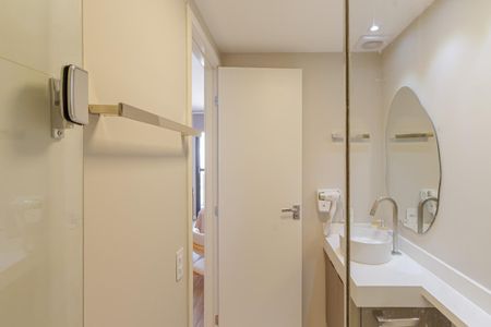 Studio para alugar com 27m², 1 quarto e sem vagaBanheiro