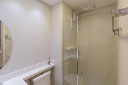 Studio para alugar com 27m², 1 quarto e sem vagaBanheiro