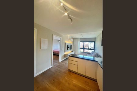 Cozinha  de apartamento para alugar com 1 quarto, 39m² em Cidade Baixa, Porto Alegre