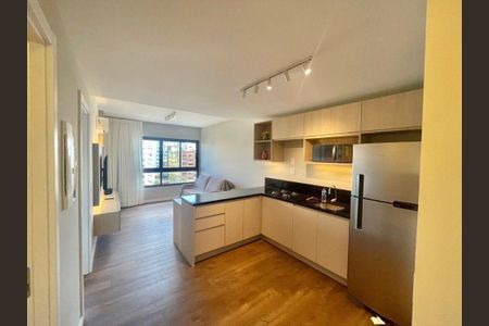 Cozinha  de apartamento para alugar com 1 quarto, 39m² em Cidade Baixa, Porto Alegre