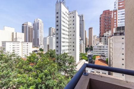 Vista/Varanda da Quarto 1 de apartamento para alugar com 3 quartos, 120m² em Pinheiros, São Paulo