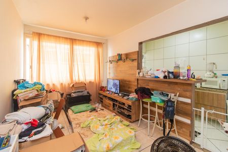 Sala de apartamento à venda com 1 quarto, 45m² em Teresópolis, Porto Alegre