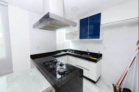 Cozinha de apartamento à venda com 3 quartos, 140m² em Bairro da Glória, Contagem