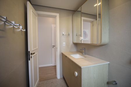 Apartamento para alugar com 145m², 3 quartos e 2 vagasBanheiro da Suíte 1
