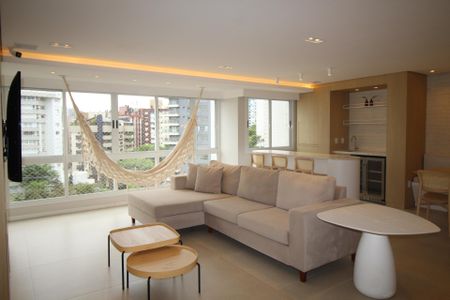 Sala de apartamento para alugar com 3 quartos, 145m² em Petrópolis, Porto Alegre