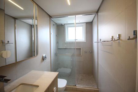 Apartamento para alugar com 145m², 3 quartos e 2 vagasBanheiro da Suíte 1