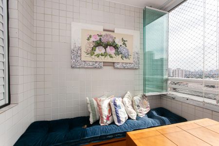 Varanda gourmet de apartamento à venda com 4 quartos, 98m² em Chácara Califórnia, São Paulo