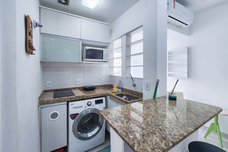 Cozinha  de apartamento para alugar com 1 quarto, 20m² em Lapa, Rio de Janeiro