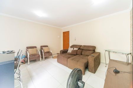 Sala de apartamento para alugar com 3 quartos, 68m² em Vila Humaita, Santo André