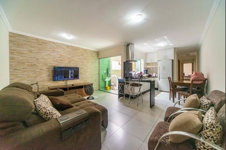 Sala de apartamento para alugar com 3 quartos, 68m² em Vila Humaita, Santo André