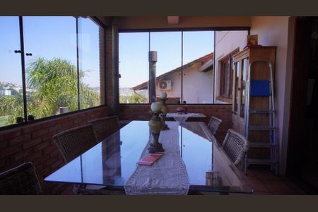 Varanda da Sala de casa de condomínio à venda com 5 quartos, 450m² em Nonoai, Porto Alegre