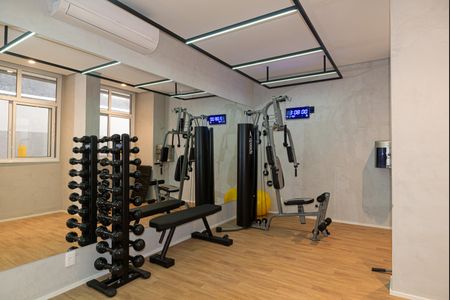 Apartamento à venda com 29m², 2 quartos e sem vaga Apartamento à venda com 29m², 2 quartos e sem vagaÁrea comum - Academia