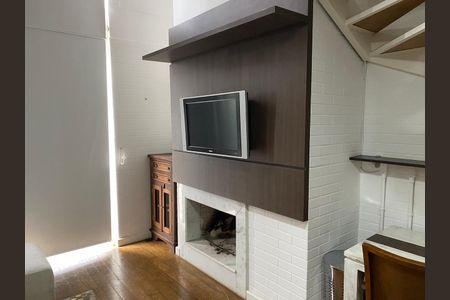 Apartamento para alugar com 87m², 1 quarto e 2 vagasSala