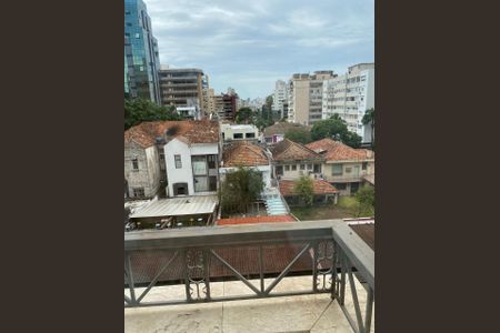 Apartamento para alugar com 87m², 1 quarto e 2 vagasVista da varanda
