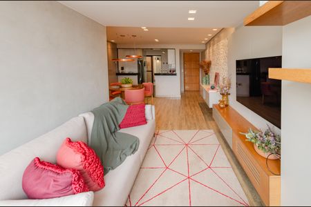 Sala de apartamento à venda com 3 quartos, 138m² em Nova Granada, Belo Horizonte