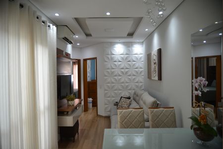 Sala de apartamento à venda com 2 quartos, 47m² em Jardim Paraiso, Santo André