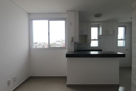 Sala de apartamento para alugar com 1 quarto, 37m² em Dona Clara, Belo Horizonte