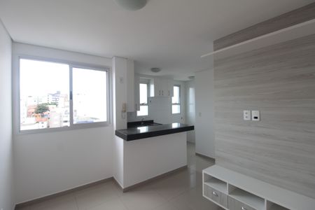 Sala de apartamento para alugar com 1 quarto, 37m² em Dona Clara, Belo Horizonte
