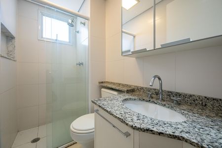 Apartamento à venda com 85m², 3 quartos e 1 vagaBanheiro da Suíte