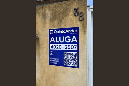 Casa para alugar com 54m², 1 quarto e 1 vaga Casa para alugar com 54m², 1 quarto e 1 vagaPlaca