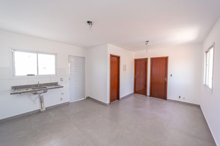 Sala/Cozinha de apartamento à venda com 2 quartos, 44m² em Parque Boturussu, São Paulo