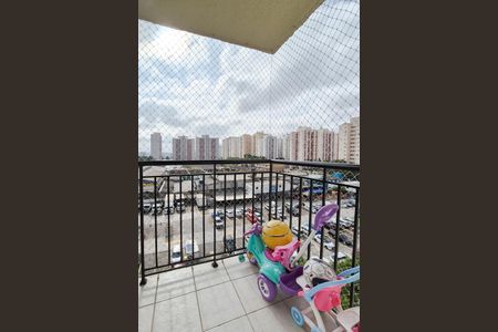 Varanda da Sala de apartamento à venda com 2 quartos, 59m² em Planalto, São Bernardo do Campo