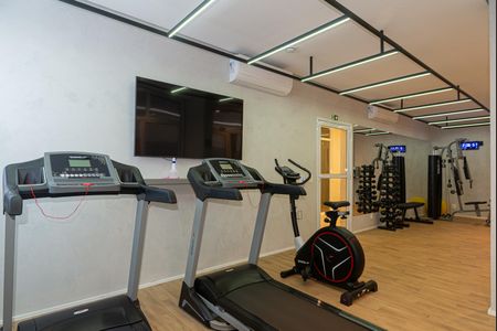 Studio à venda com 29m², 1 quarto e sem vaga Studio à venda com 29m², 1 quarto e sem vagaÁrea comum - Academia