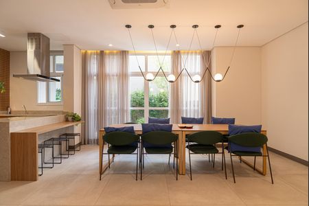 Studio à venda com 29m², 1 quarto e sem vaga Studio à venda com 29m², 1 quarto e sem vagaÁrea comum - Salão de festas