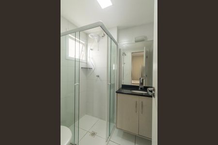 Studio para alugar com 28m², 1 quarto e sem vaga Studio para alugar com 28m², 1 quarto e sem vagaBanheiro Social