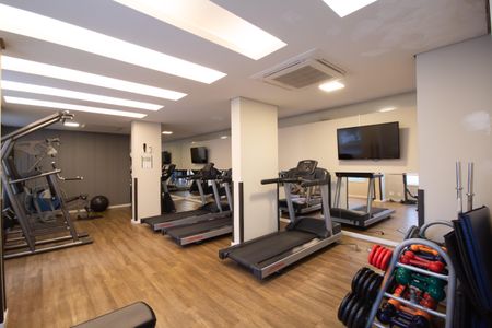 Apartamento para alugar com 70m², 2 quartos e 2 vagas Apartamento para alugar com 70m², 2 quartos e 2 vagasÁrea comum - Academia