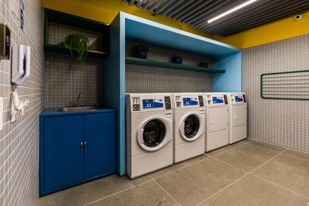 Studio à venda com 27m², 1 quarto e sem vagaLavanderia